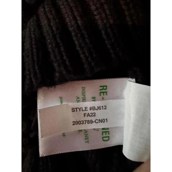 J. Crew Turtleneck Cotton Poncho Sweater M/L - Picture 9 of 11